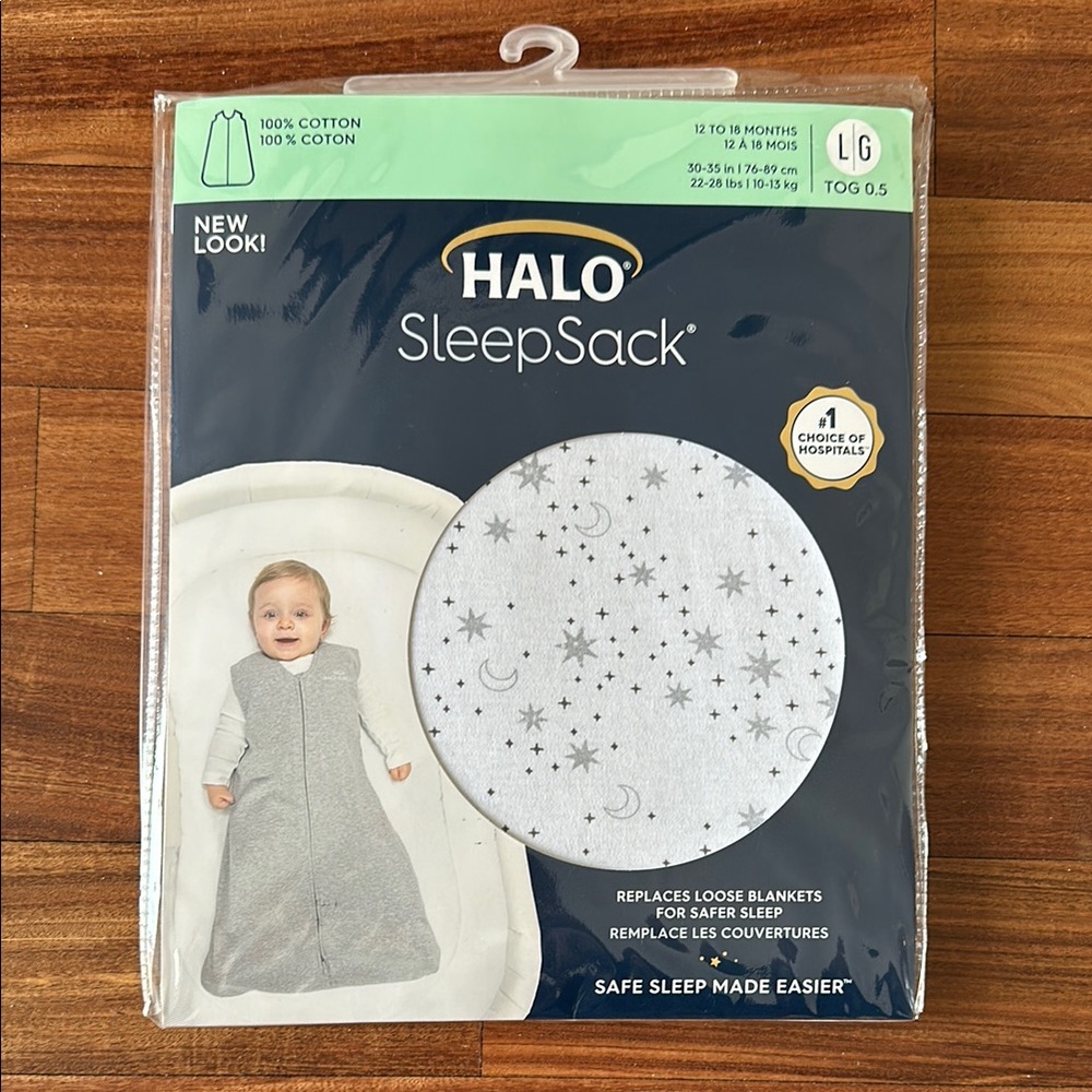 Halo SleepSack Wearable Blanket - Gray